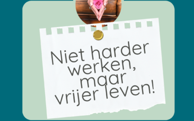 Hard werken loslaten
